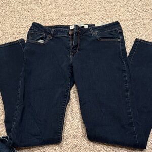 Abercrombie & Fitch Women's Dark Indigo Skinny Jeans